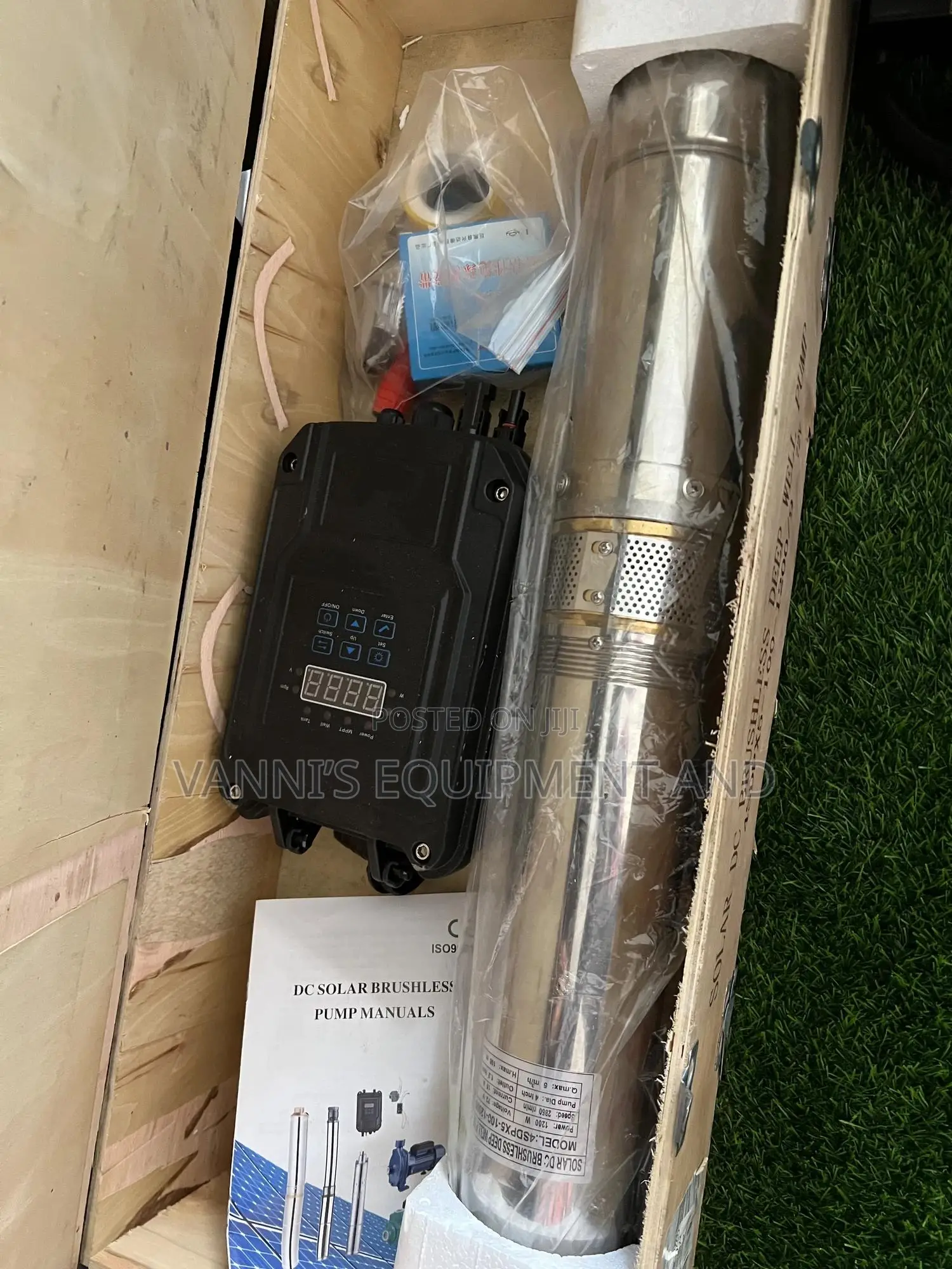 Submersible Solar Pump – 2hp for Boreholes Irrigation
