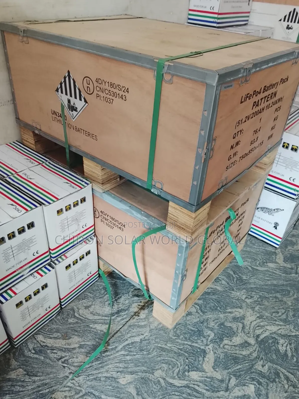 10kwh Pattern Solar Lithium Battery