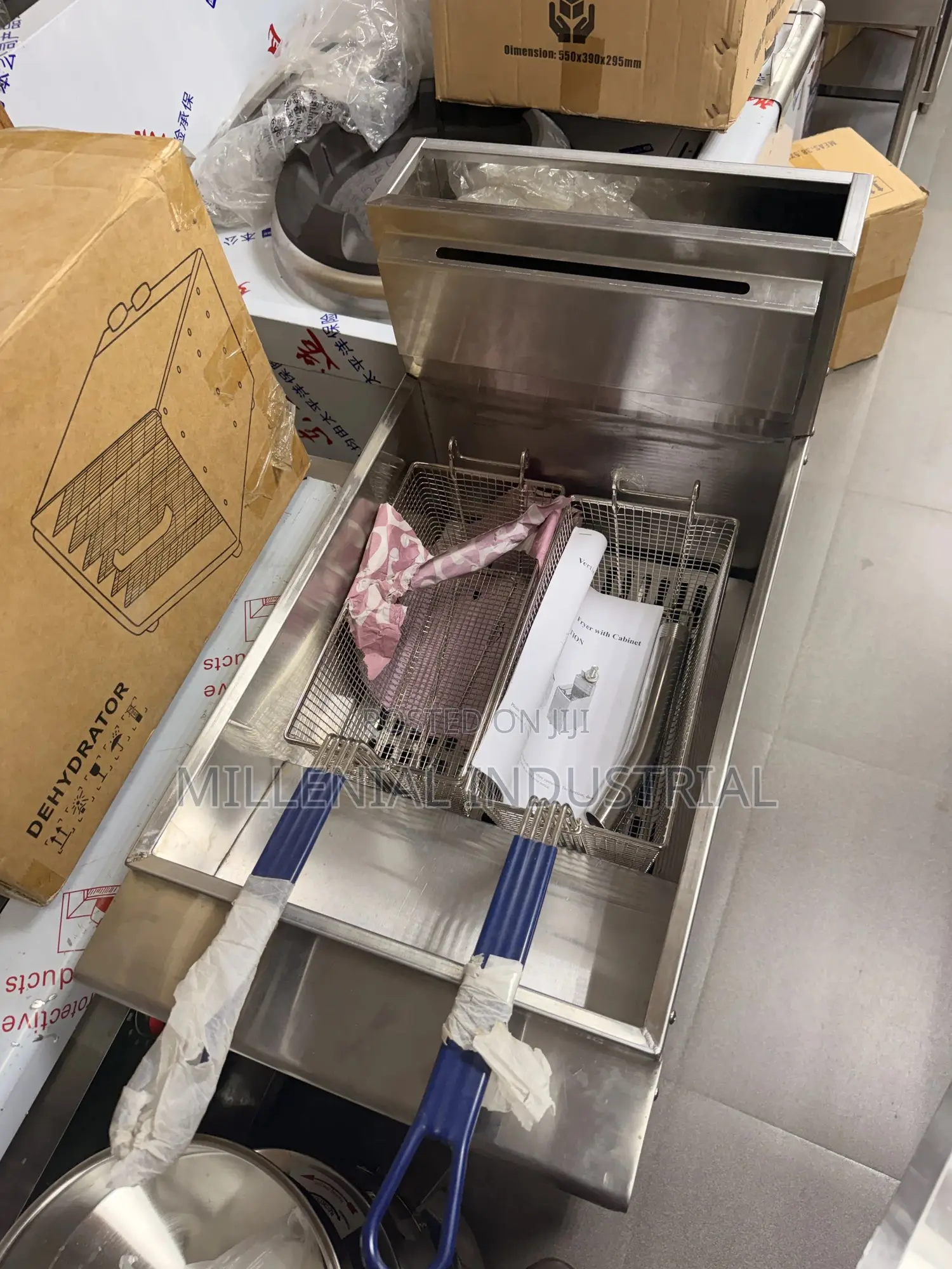 Standing Gas Fryer