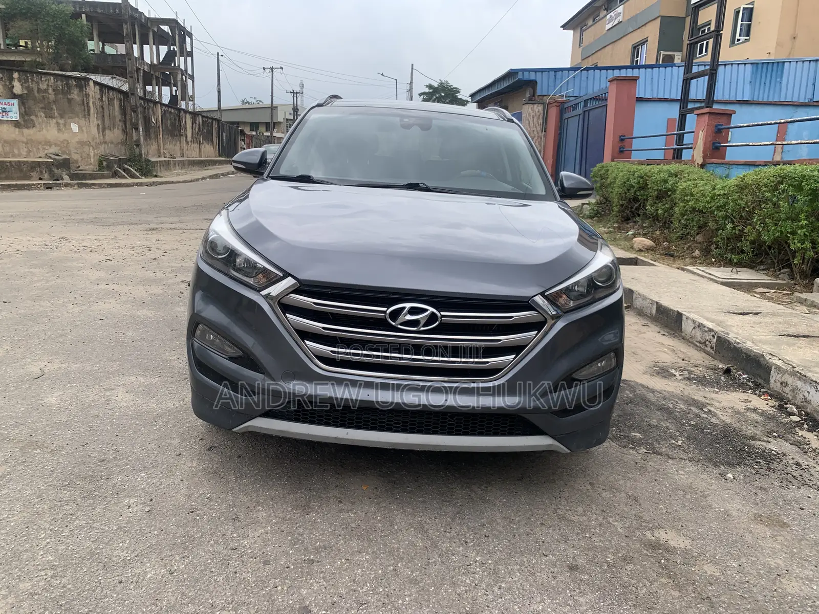 Hyundai Tucson 2017 Gray