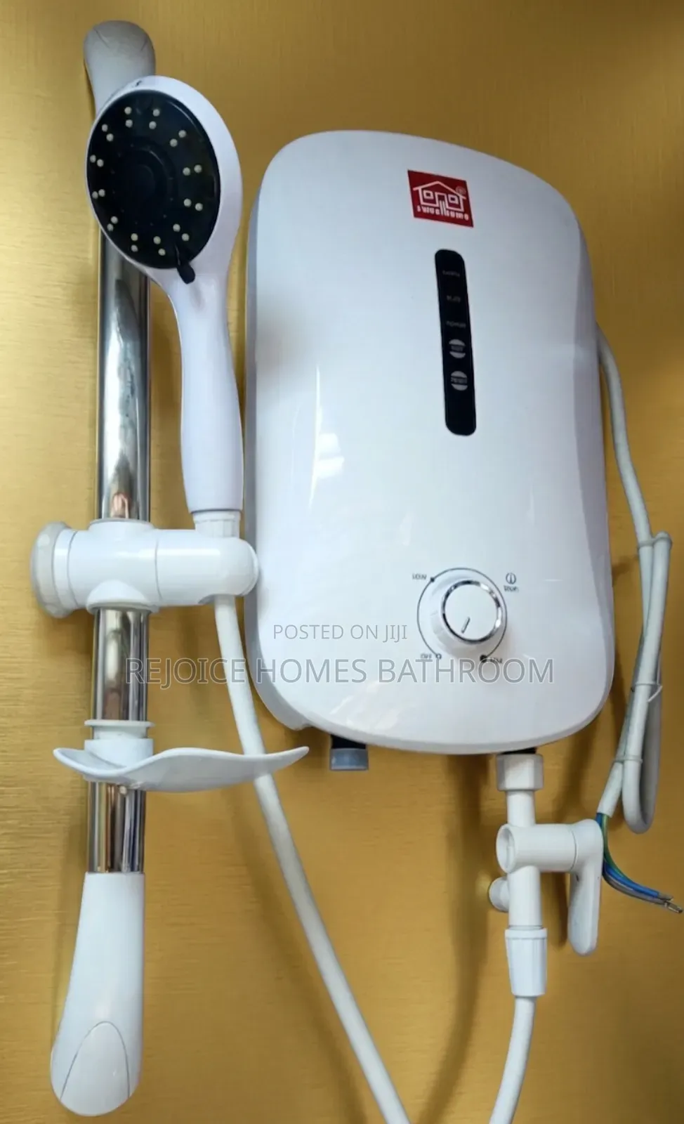Instant Electric Water Heater With Hand Shower Set
