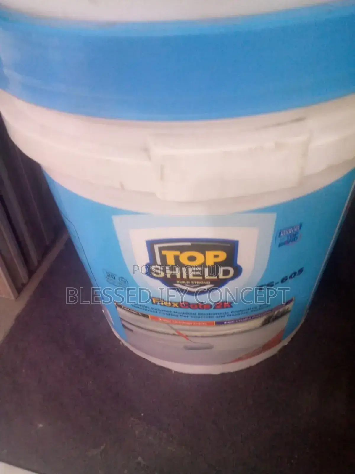 20 Liters Top Shield Flex Cote Liquid Waterproof Cement