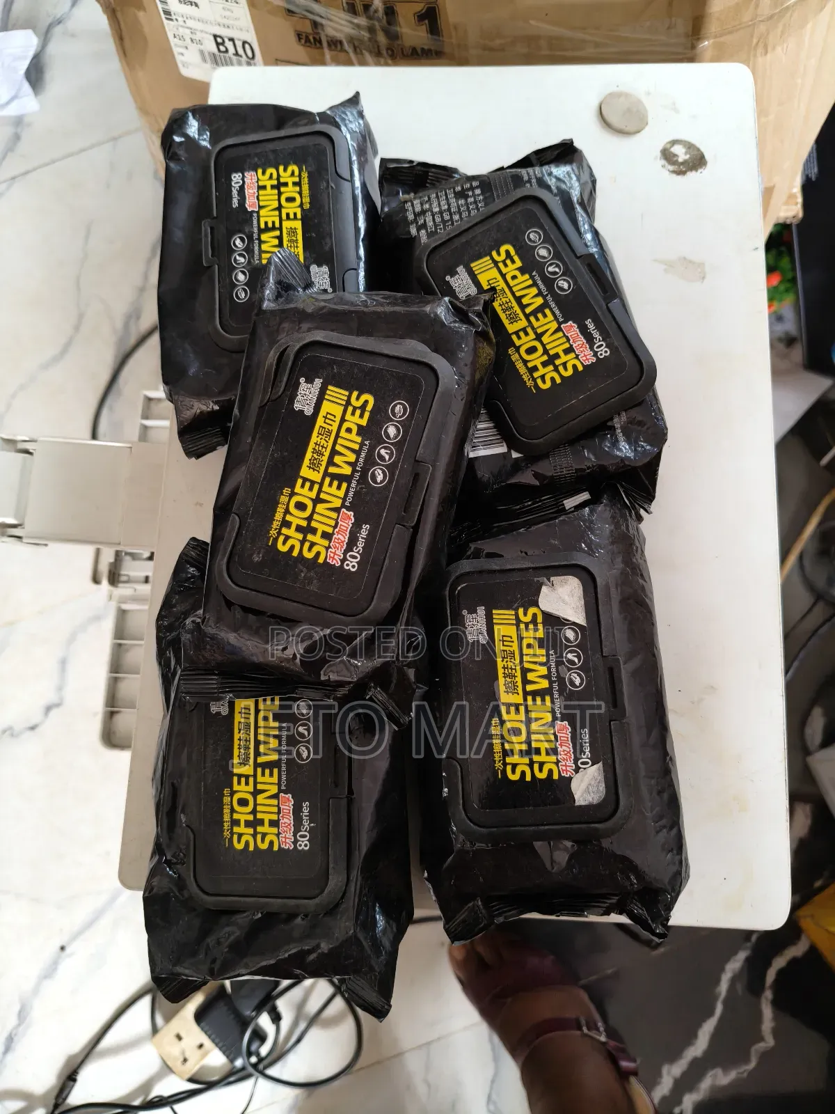 Quick Shoe Wipes (5packs X 80 Wipes)