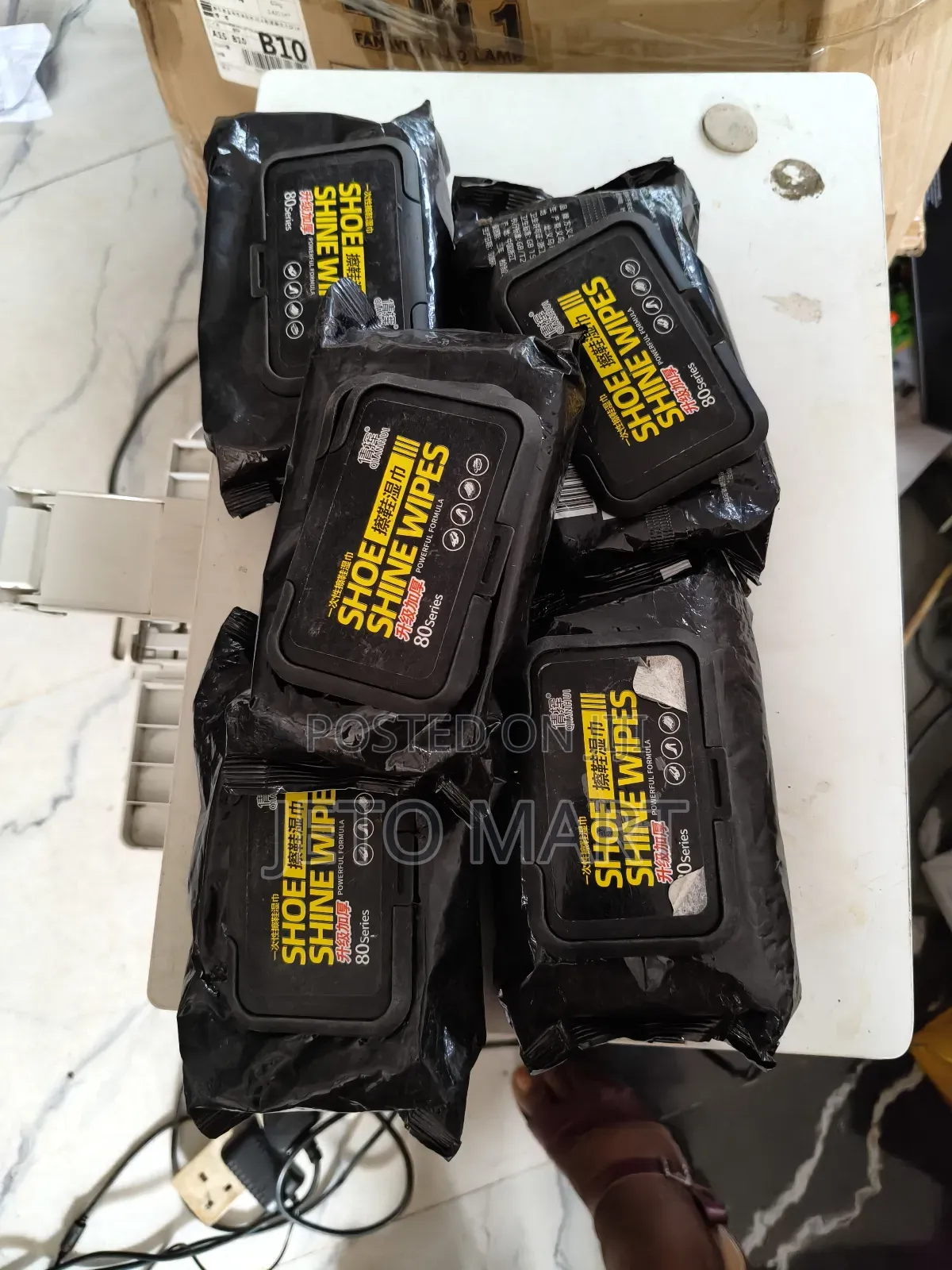 Quick Shoe Wipes (5packs X 80 Wipes)