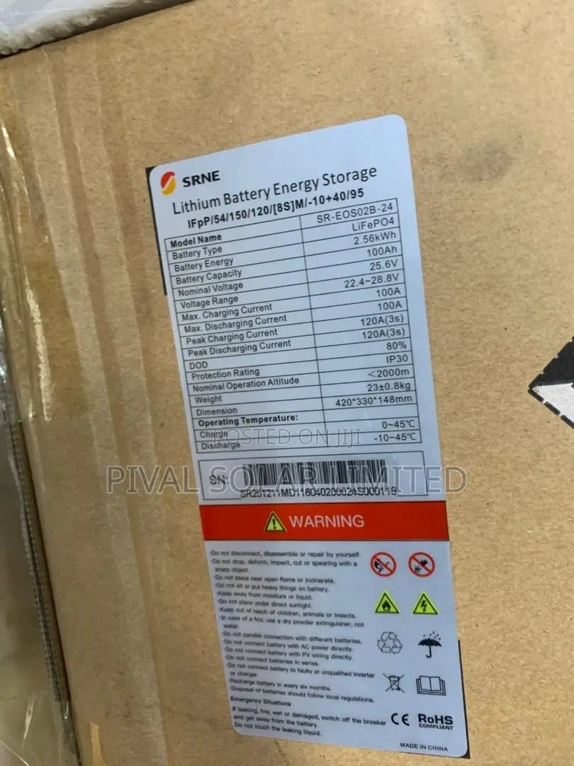 2.5kwh 24volst Ske Product Lithium Iron Battery