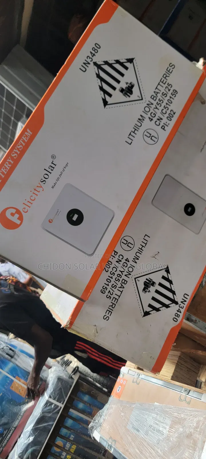 5kwh 24v Felicity Solar Lithium Battery