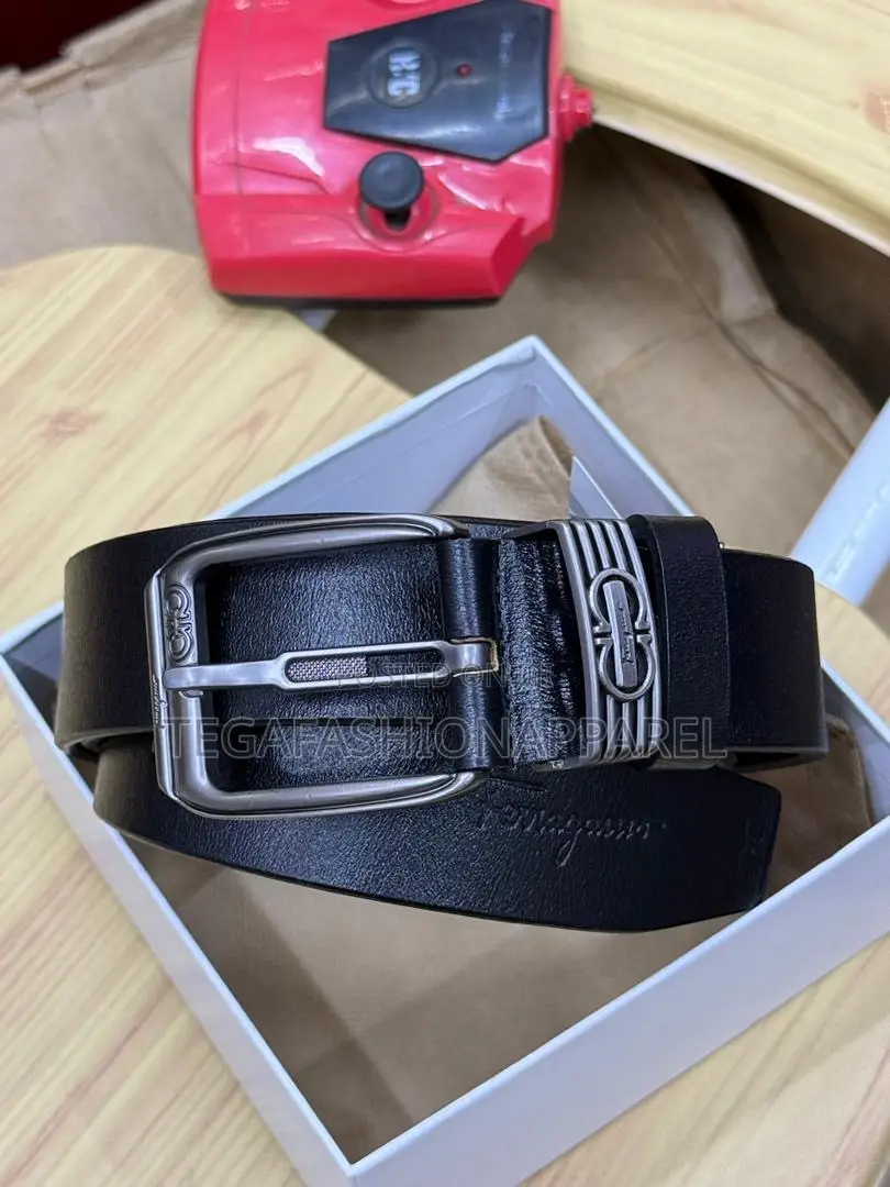 Genuine Leather Buckle Belts