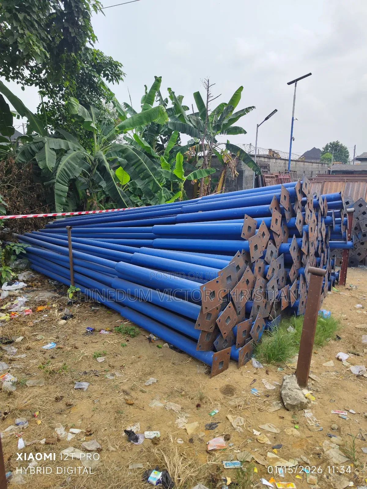 Solar Street Light Poles