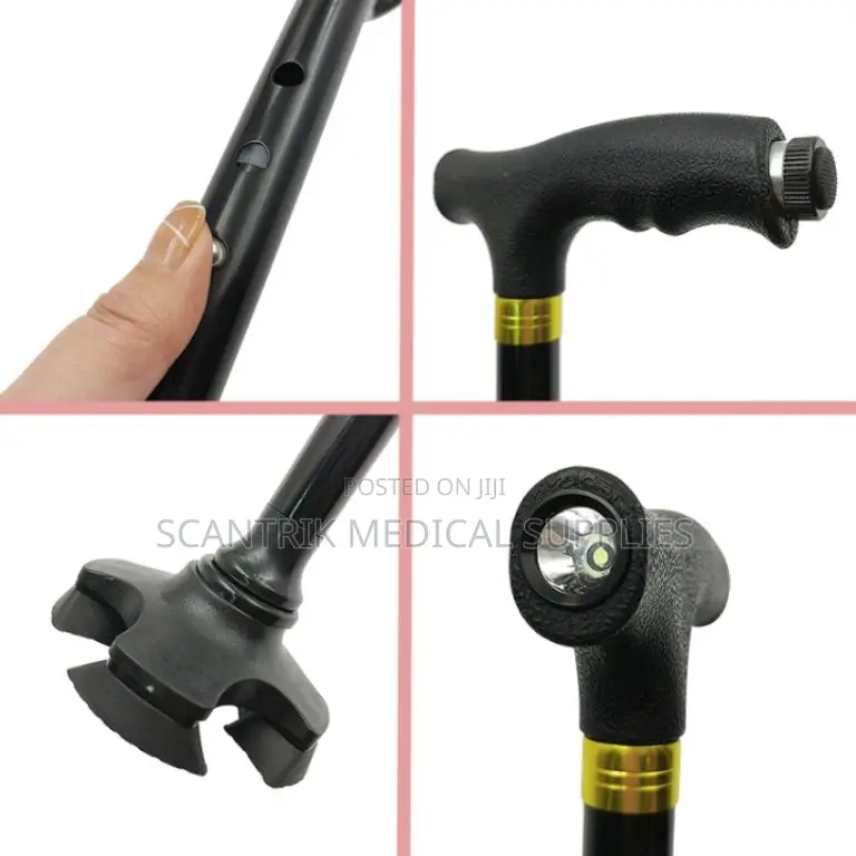 Balanced Support 4-Foot Walking Stick for Everyday Stability