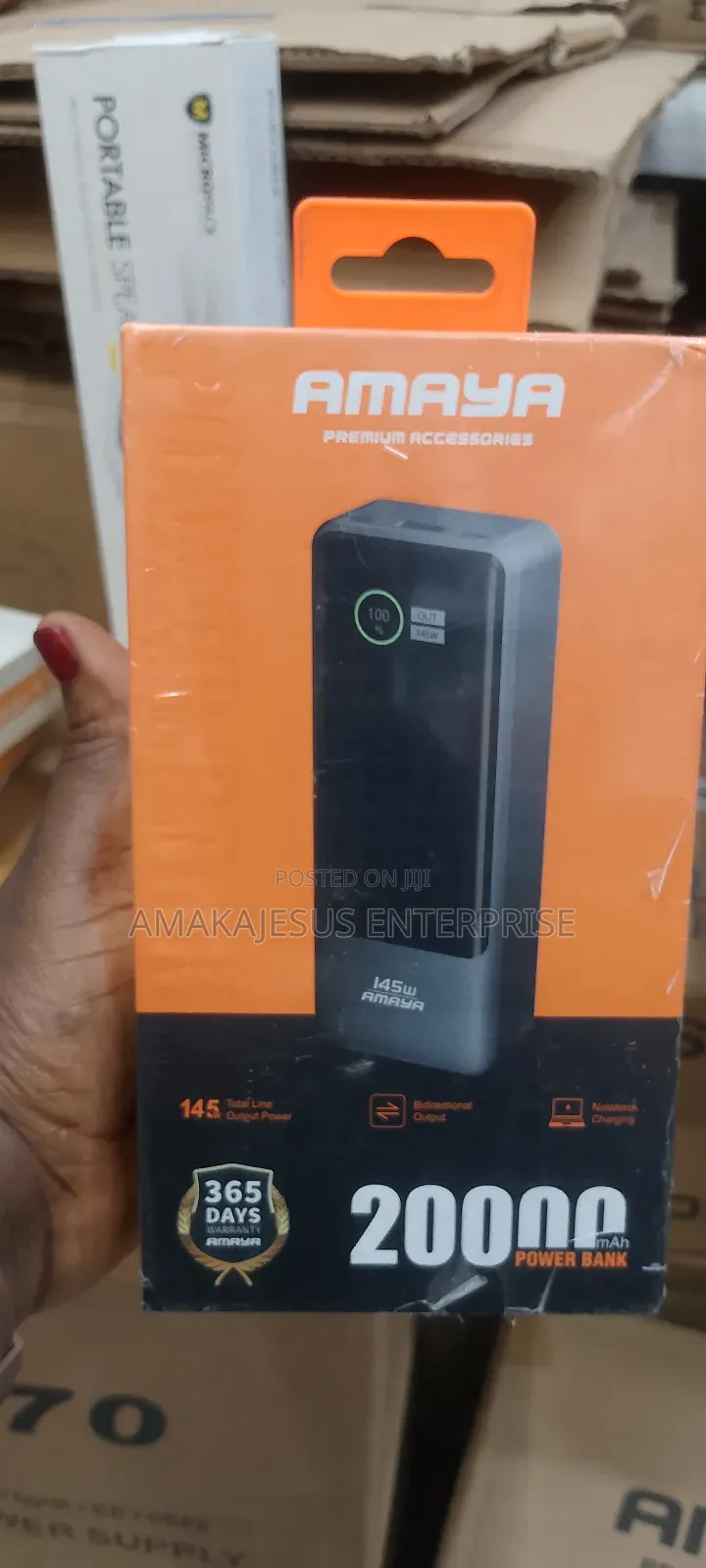 Amaya Apb-Fd23 145w 20000mah Mobile Power Supply With Cable