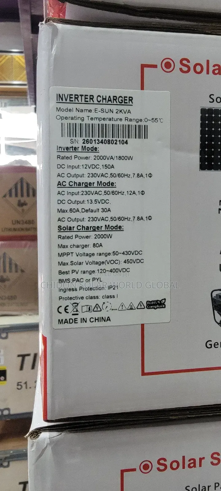 2kva 12v Solar Hybrid Inverter