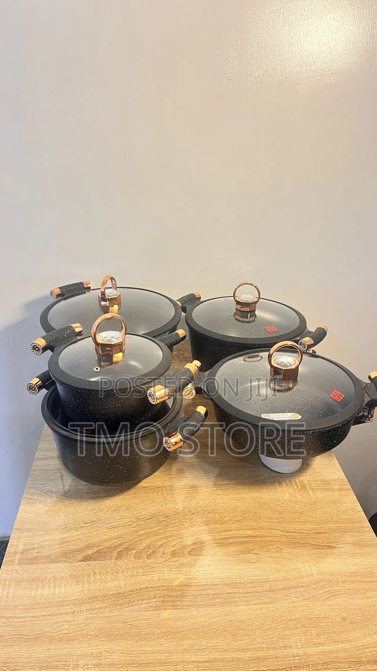 Ucc Life Granite-Coating Cookware Set, Cookware Set