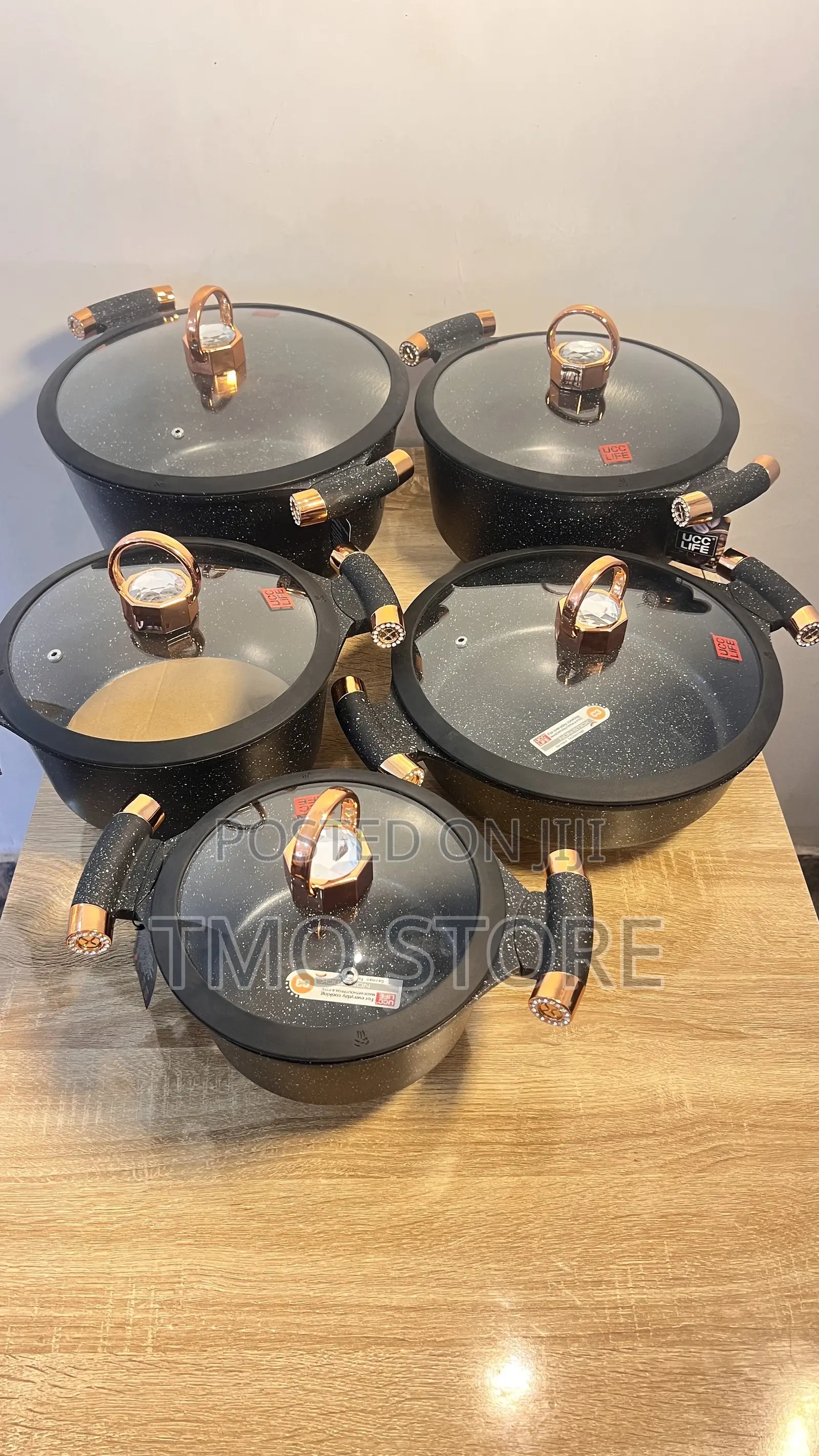 Ucc Life Granite-Coating Cookware Set, Cookware Set