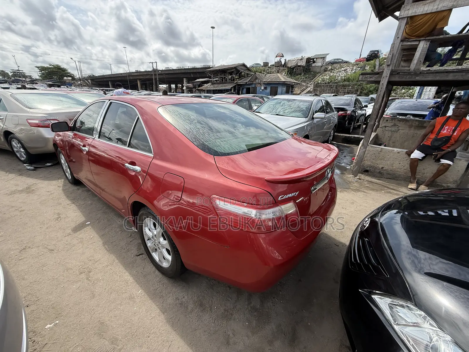 Toyota Camry LE 4dr Sedan (2.4L 4cyl 5A) 2008 Red