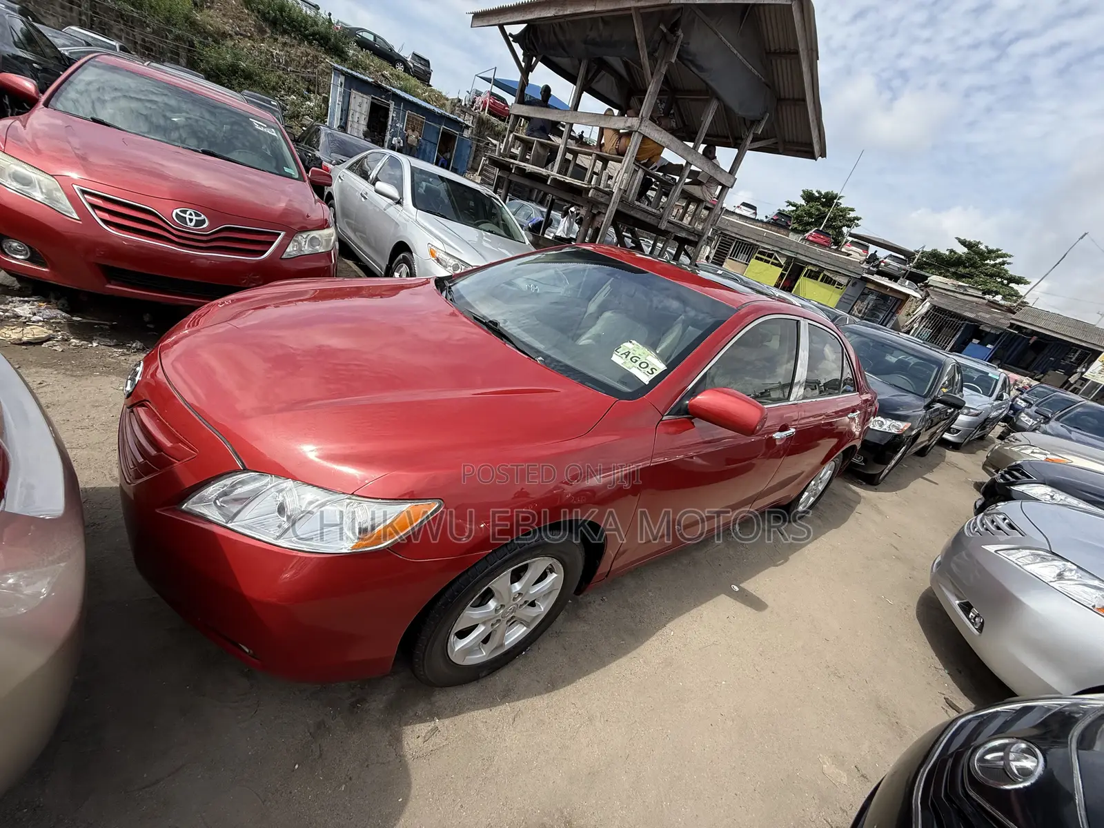 Toyota Camry LE 4dr Sedan (2.4L 4cyl 5A) 2008 Red