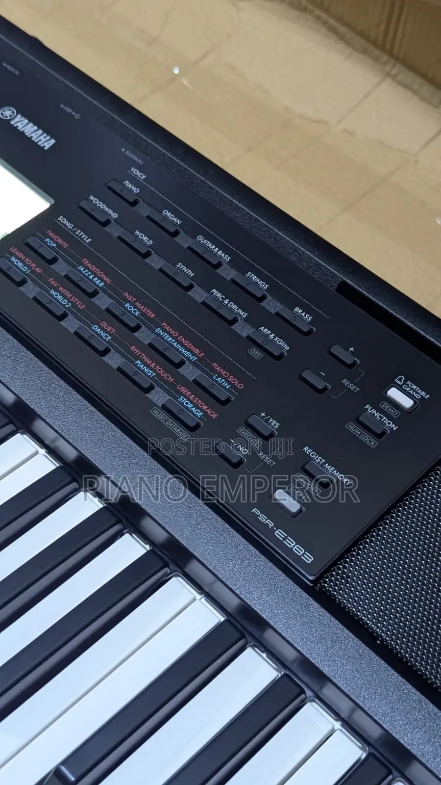 Brand New Yamaha PSR-E383