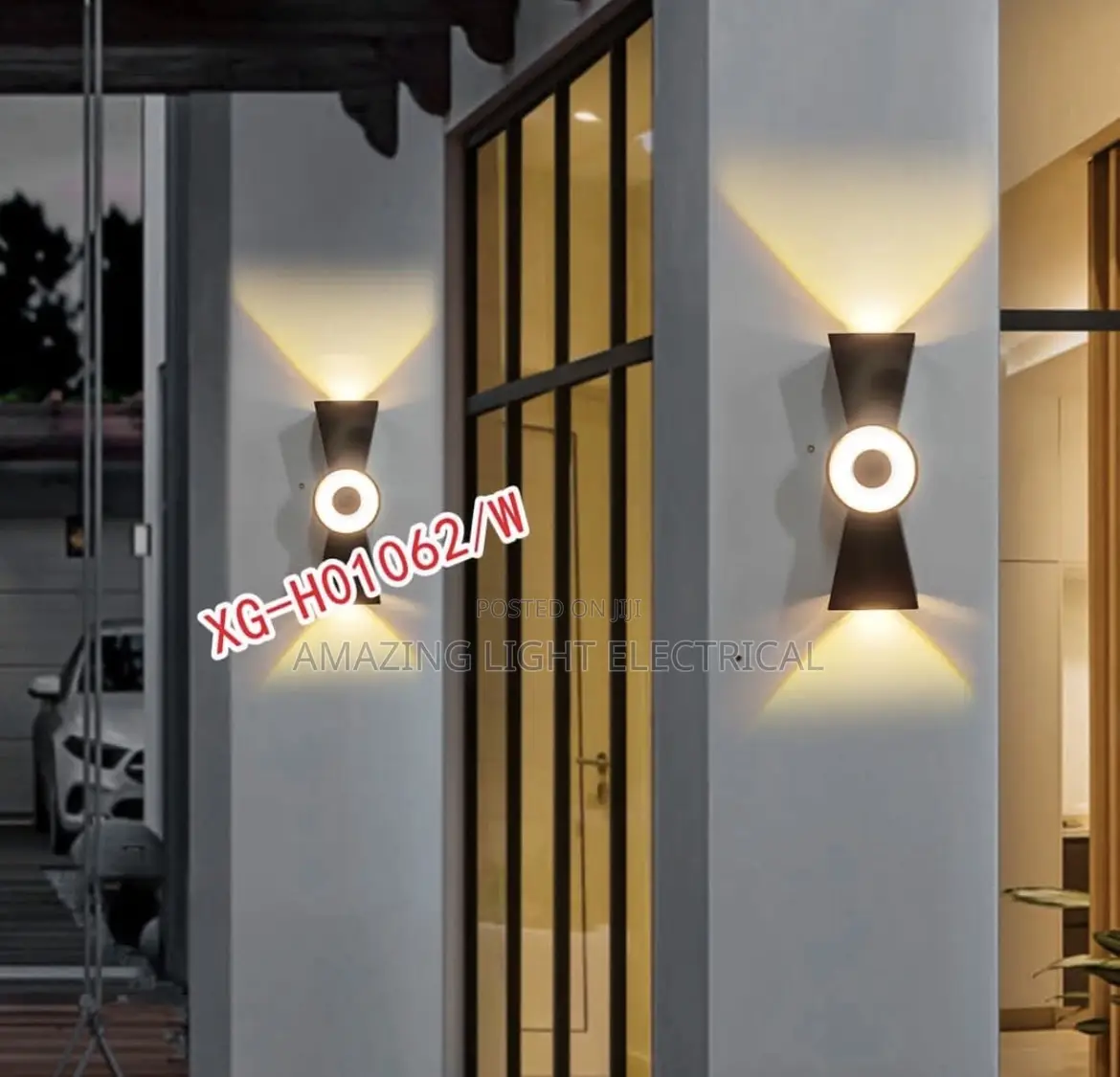 Up and Down Outside Lamps