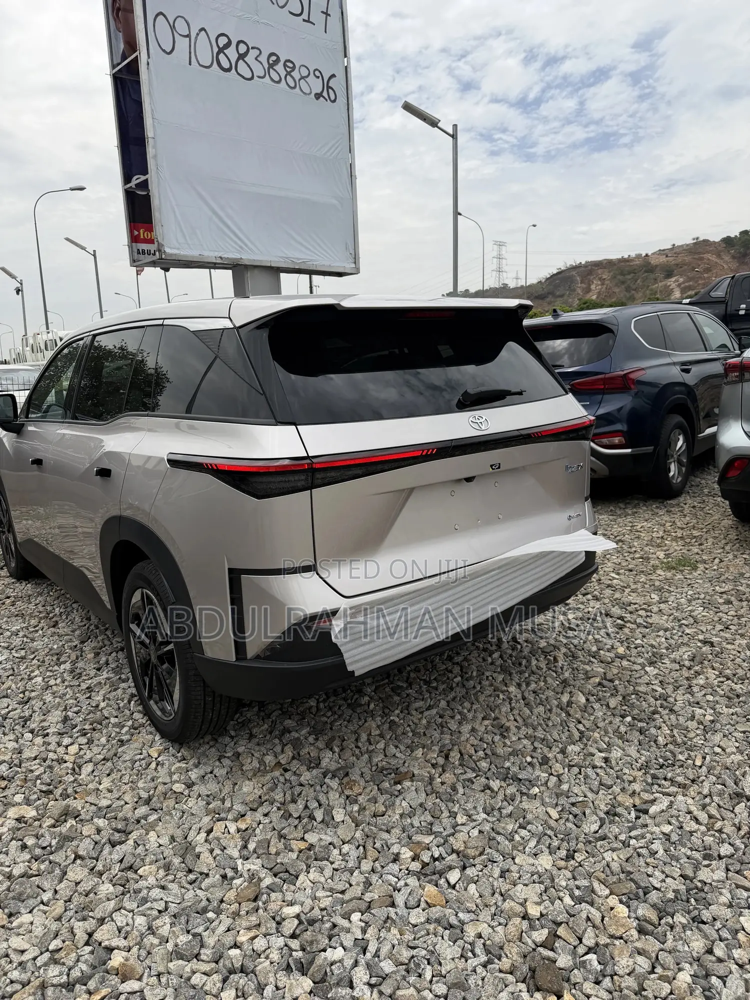 New Toyota bZ3 2025 Pearl