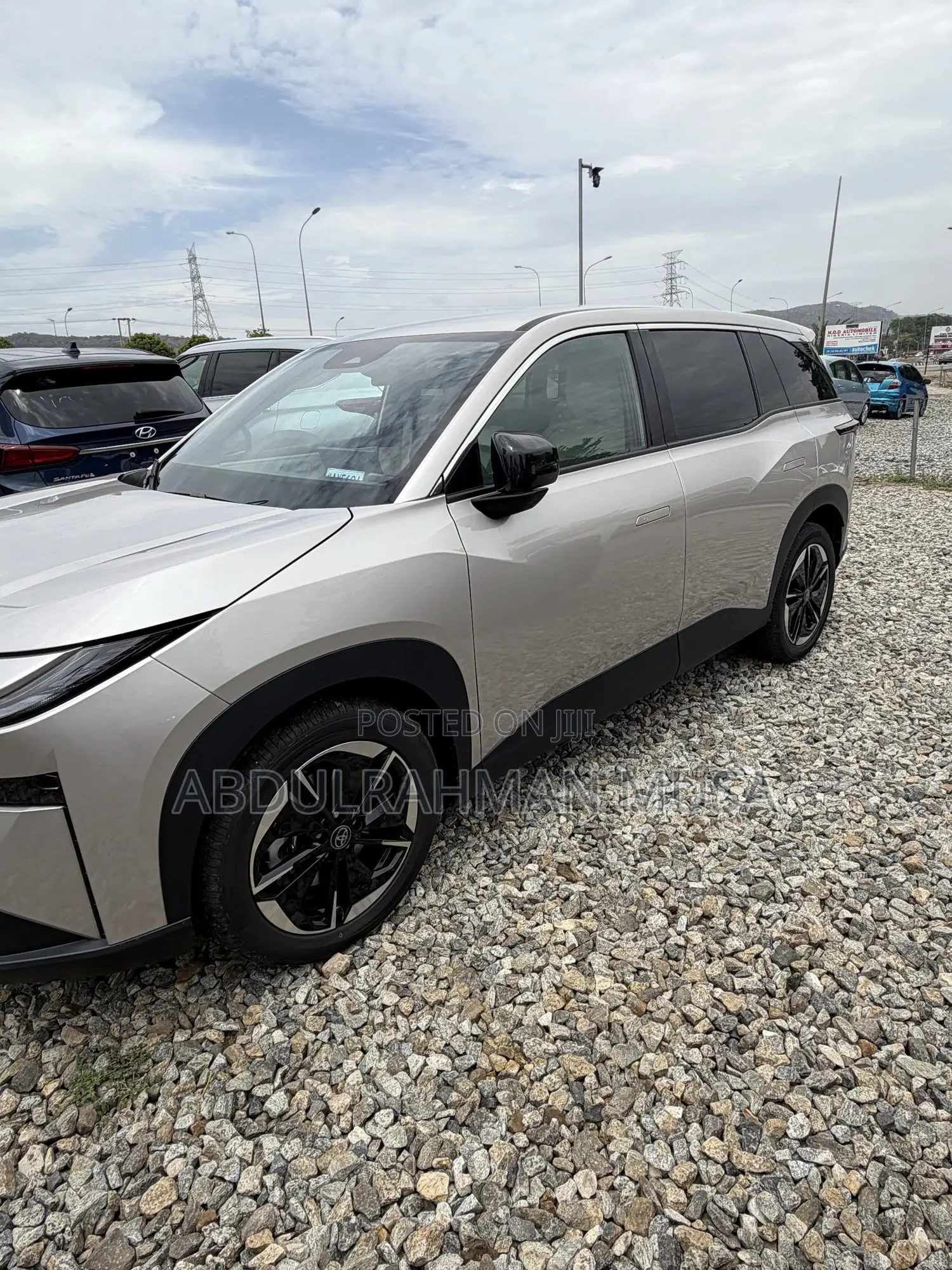 New Toyota bZ3 2025 Pearl