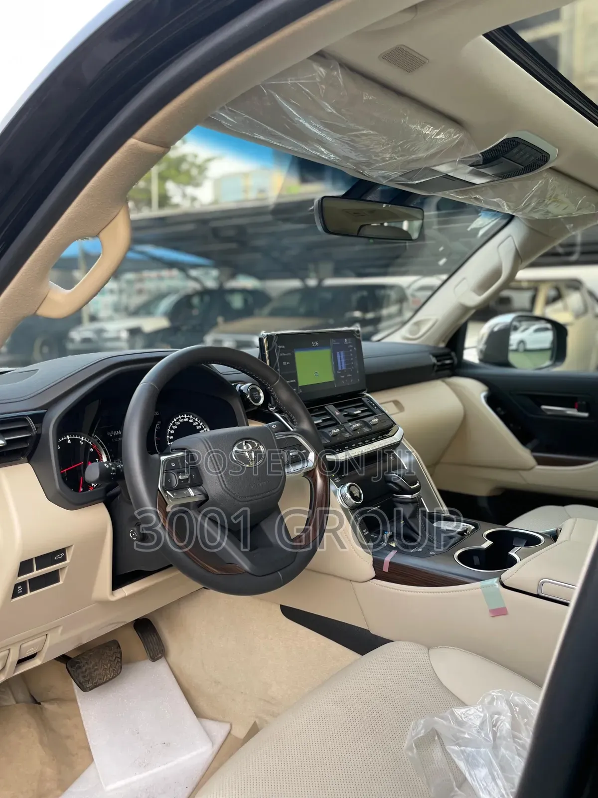 New Toyota Land Cruiser LC300 2025 Black