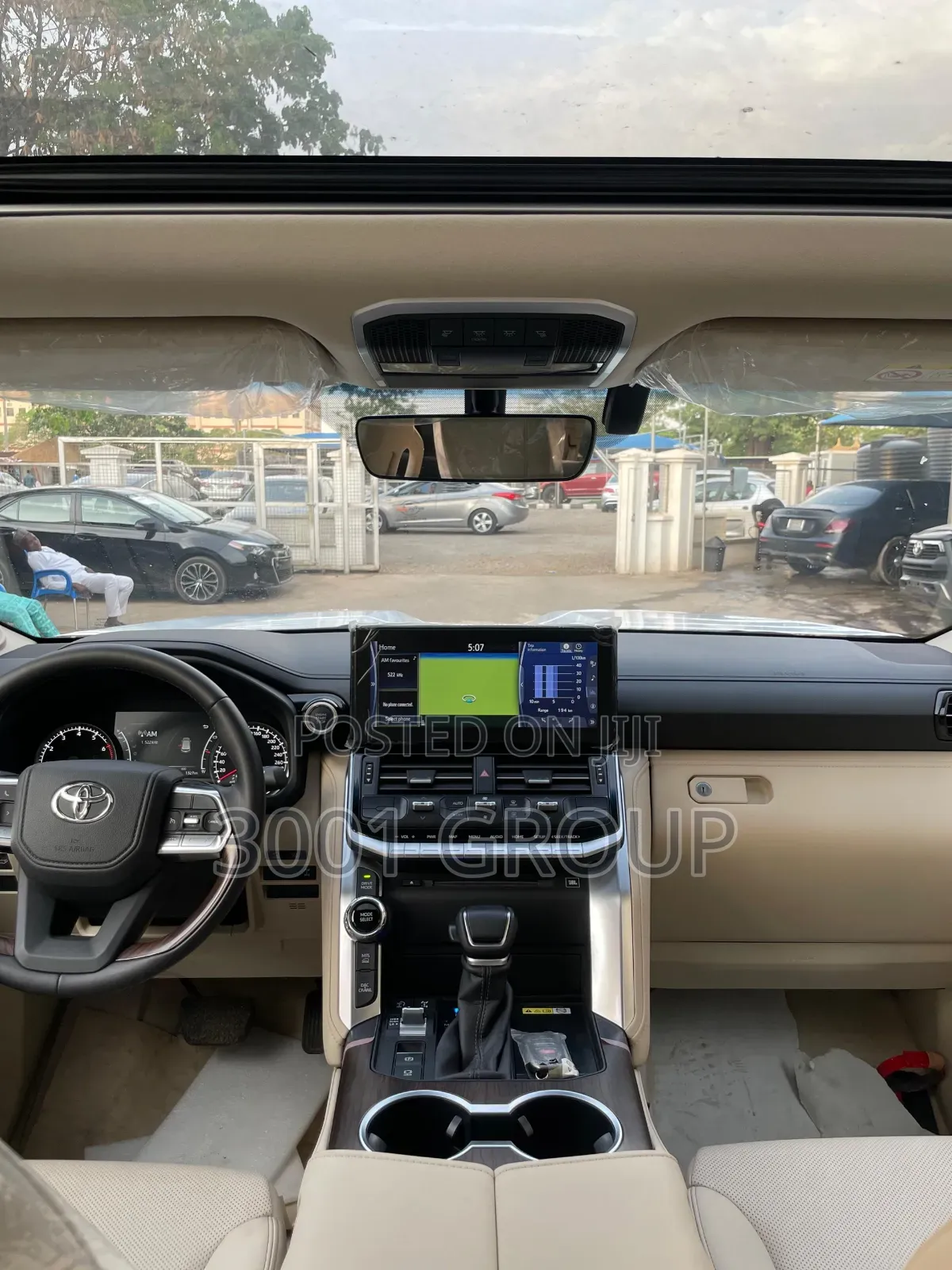 New Toyota Land Cruiser LC300 2025 Black