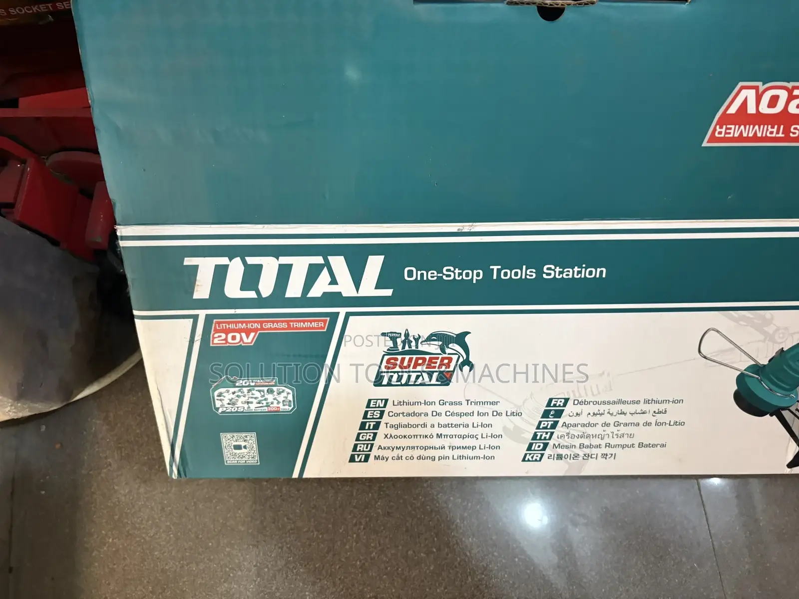 Total 20v Lithium-Ion Grass Trimmer