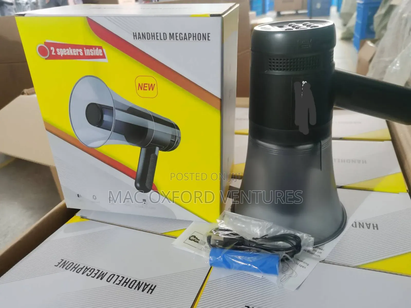 Handheld Megaphone With Double Speaker