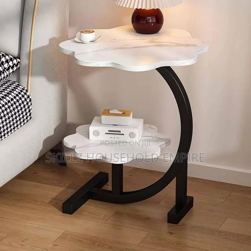 C Shaped 2 Tier Side Stool