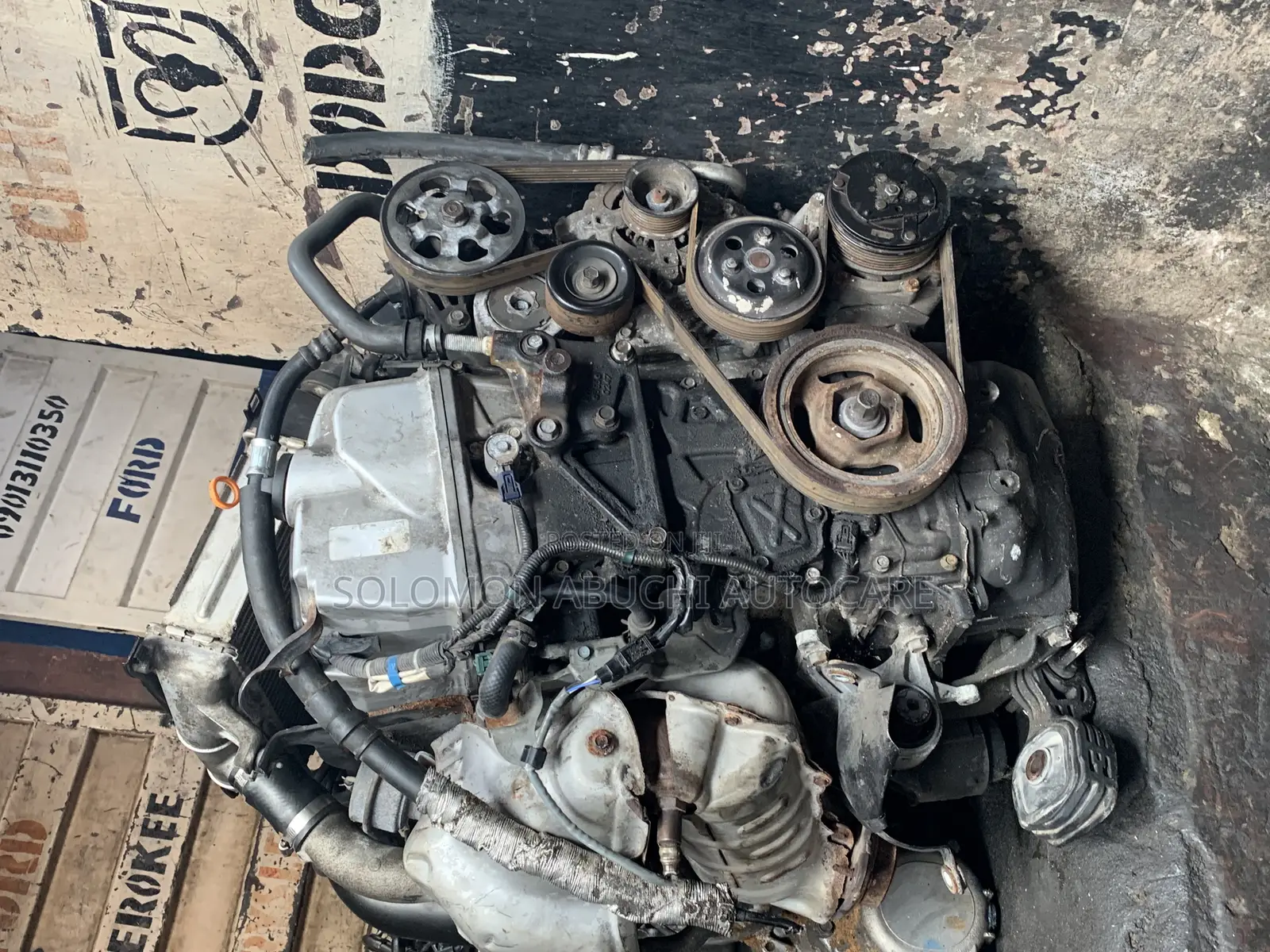 Complete Engine With Turbo for Acura RDX 2007 - 2012 Model