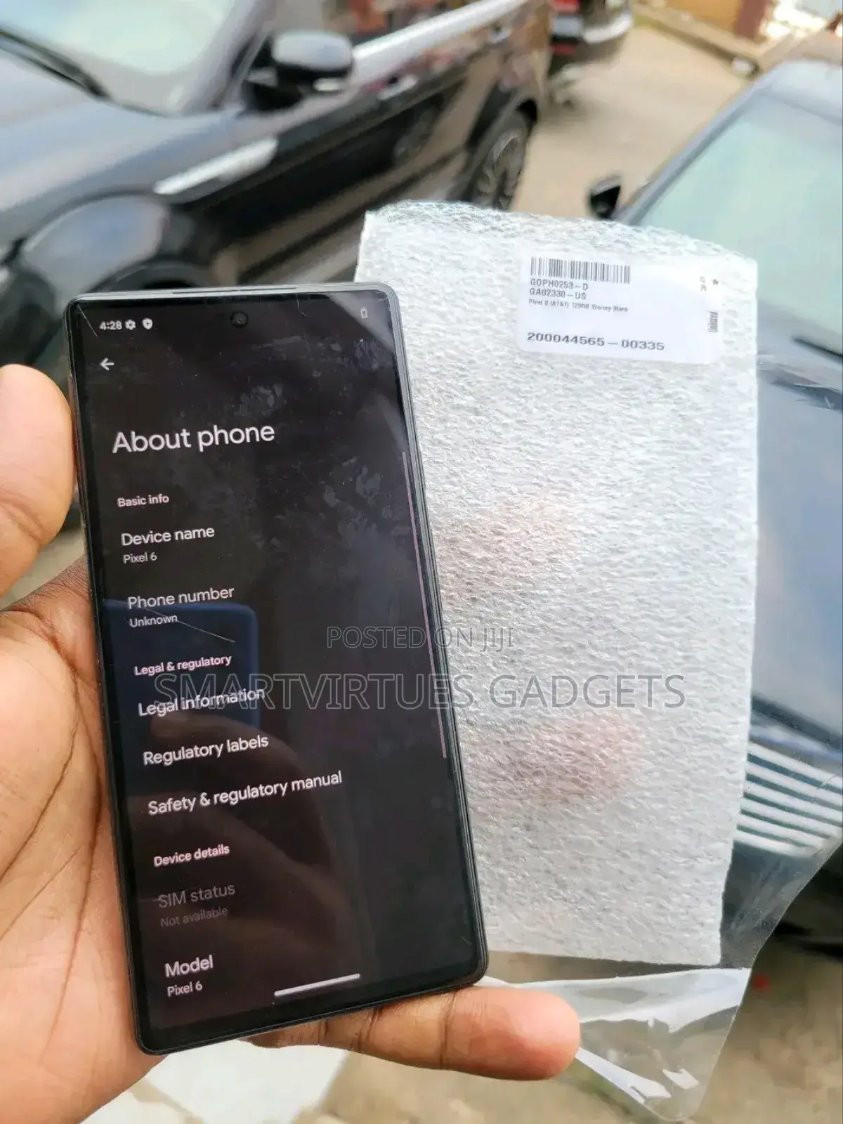 Google Pixel 6 128 GB Gray