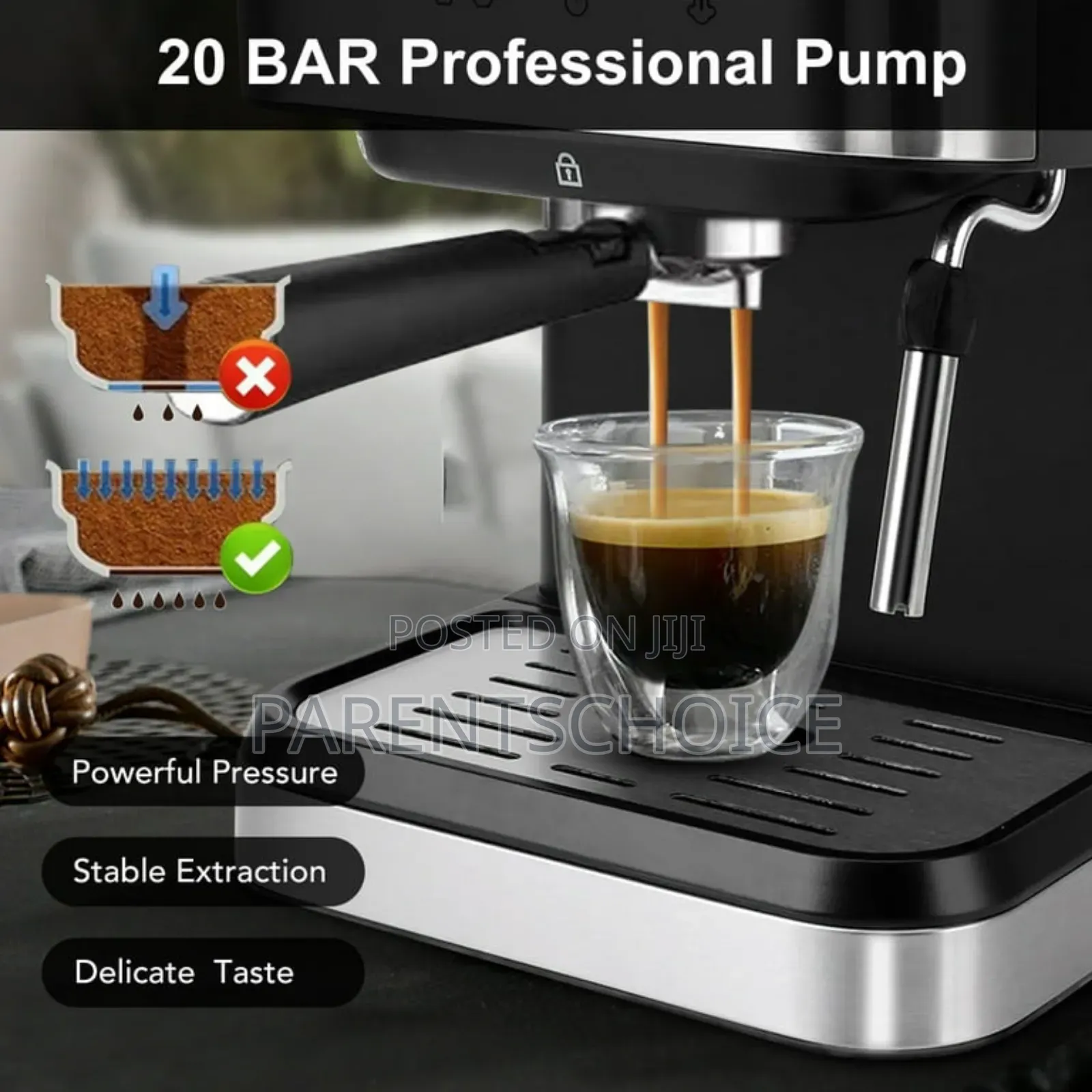 Hoffmans Automatic Espresso Coffee Maker – Model: Hm-685
