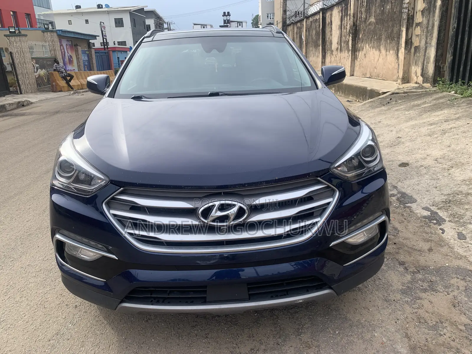 Hyundai Santa Fe 2018 Blue