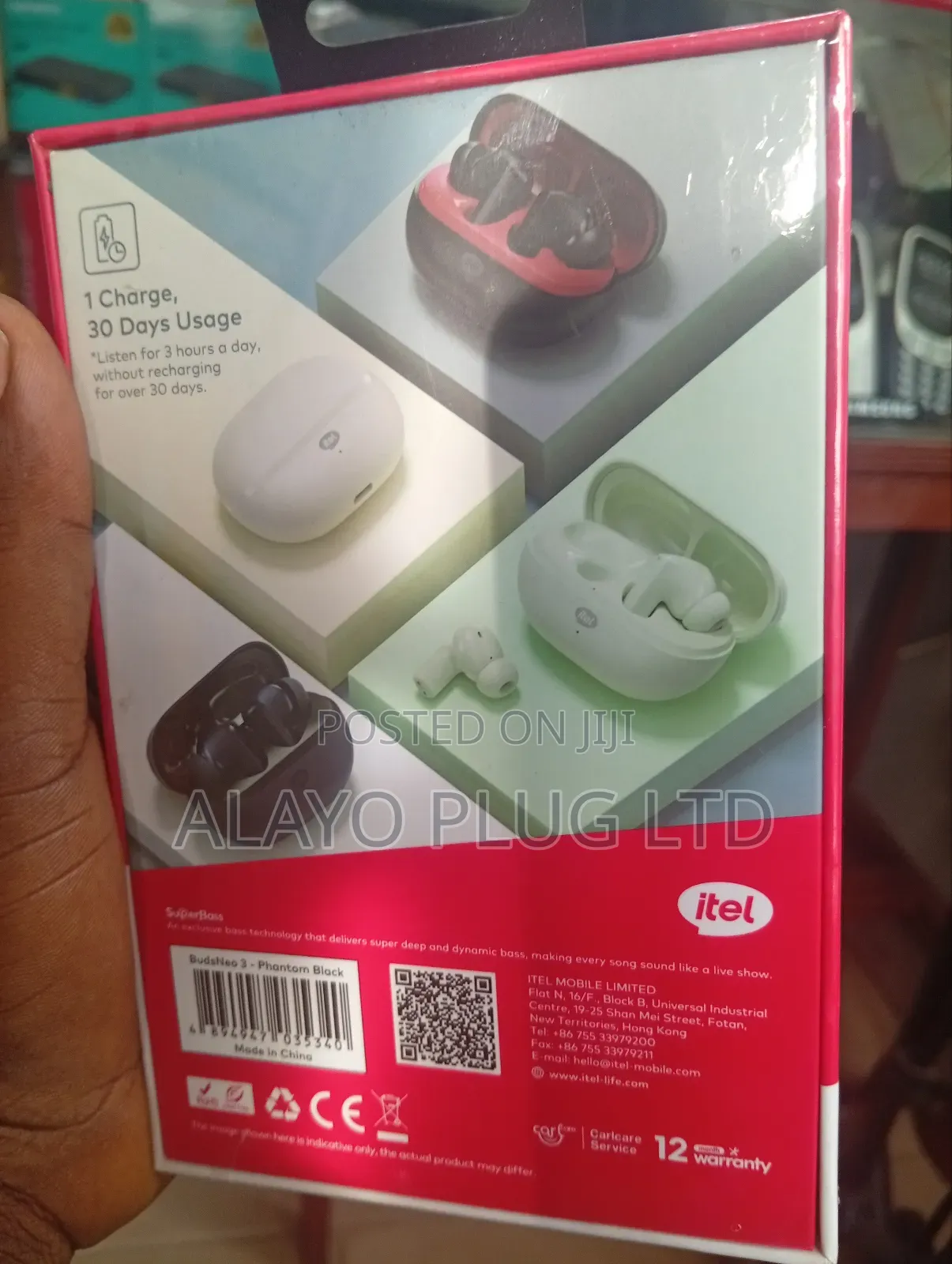 Itel Budsneo3