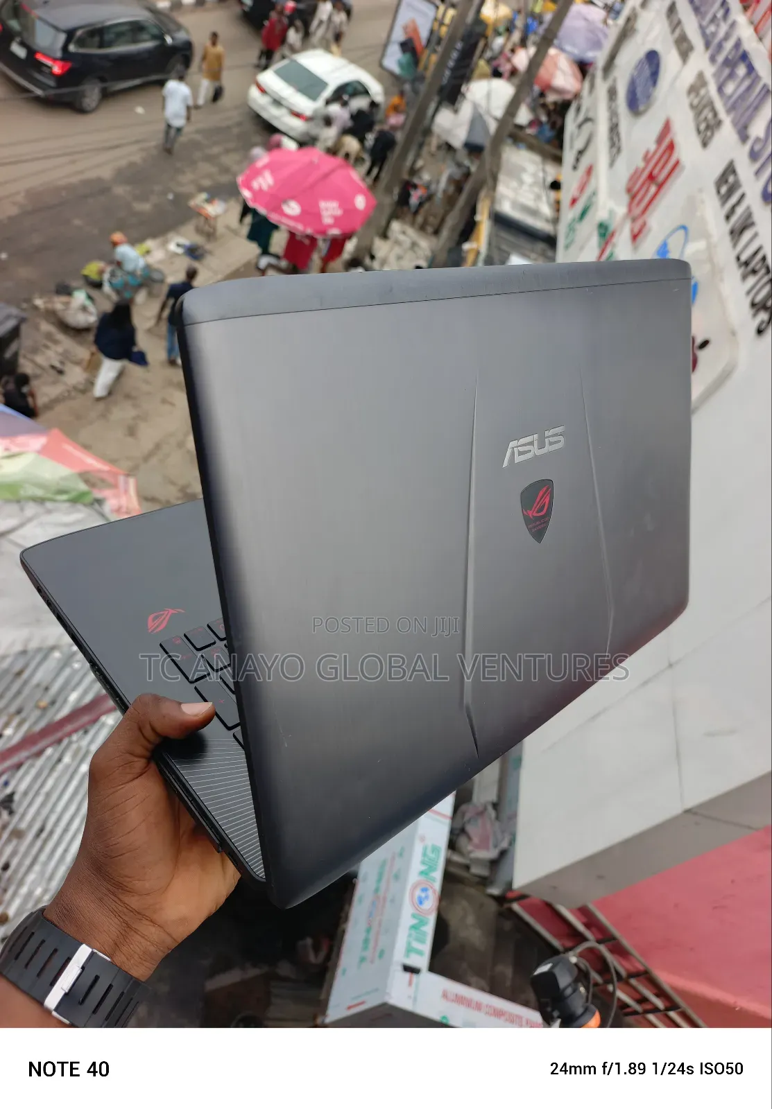 Laptop Asus ROG GL752VW 16GB Intel Core i7 SSD 512GB