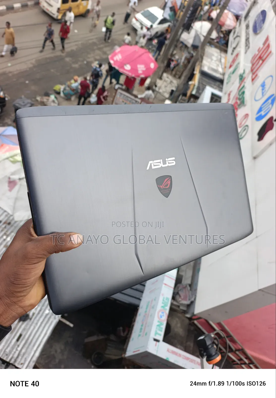 Laptop Asus ROG GL752VW 16GB Intel Core i7 SSD 512GB