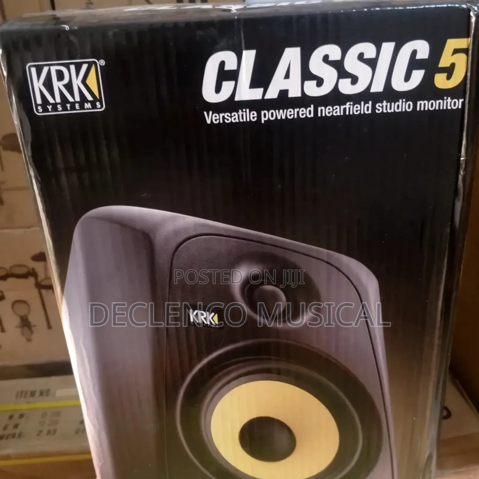 KRK Systems Classic 5 Versatile Powered Nearfield Studio Monitor