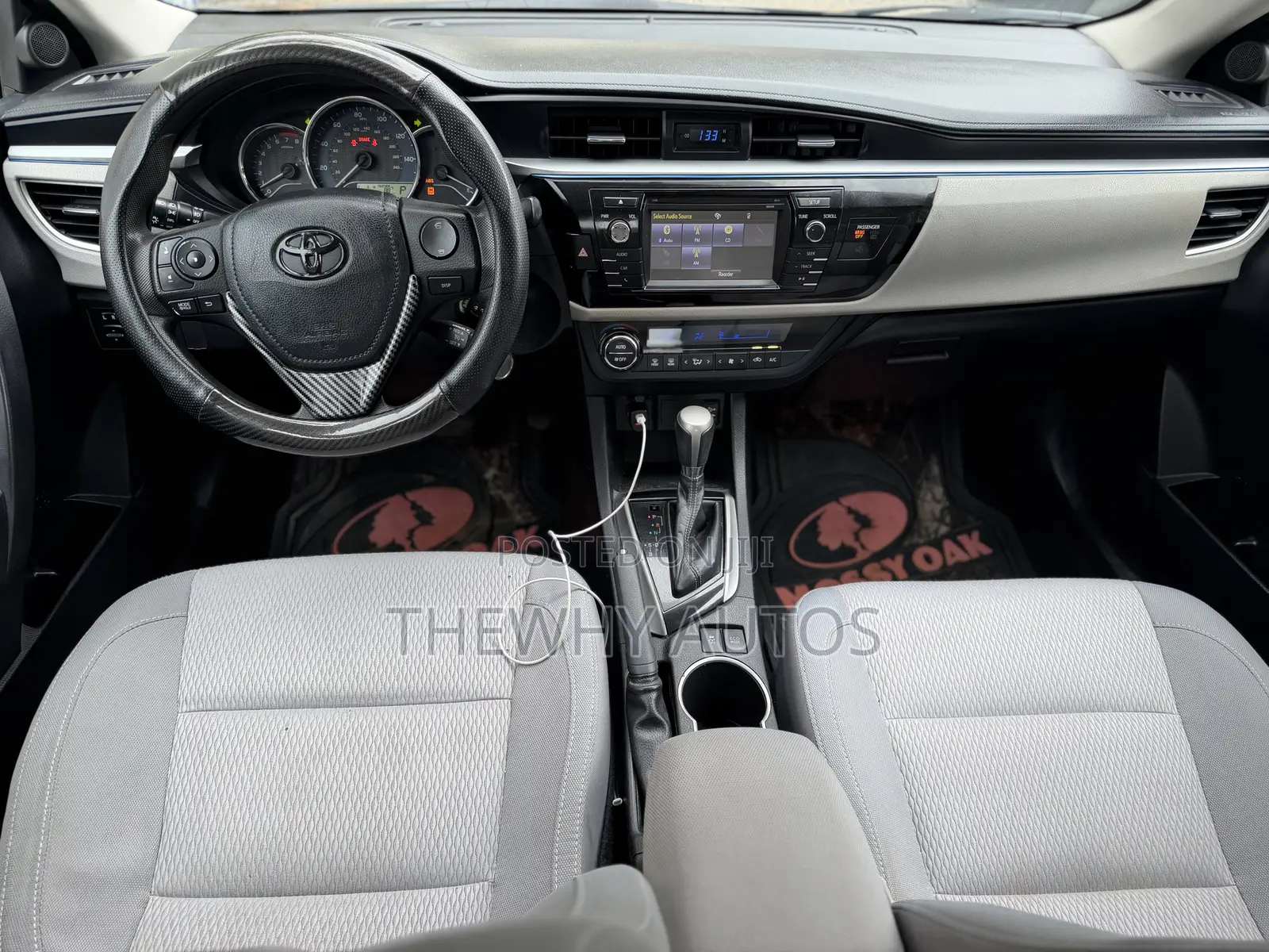 Toyota Corolla LE Eco 4dr Sedan (1.8L 4cyl CVT) 2014 Gray