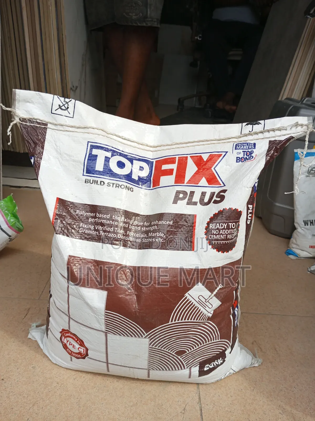 20 Kg Topfix Plus Tiles Adhesive(Gum Cement)