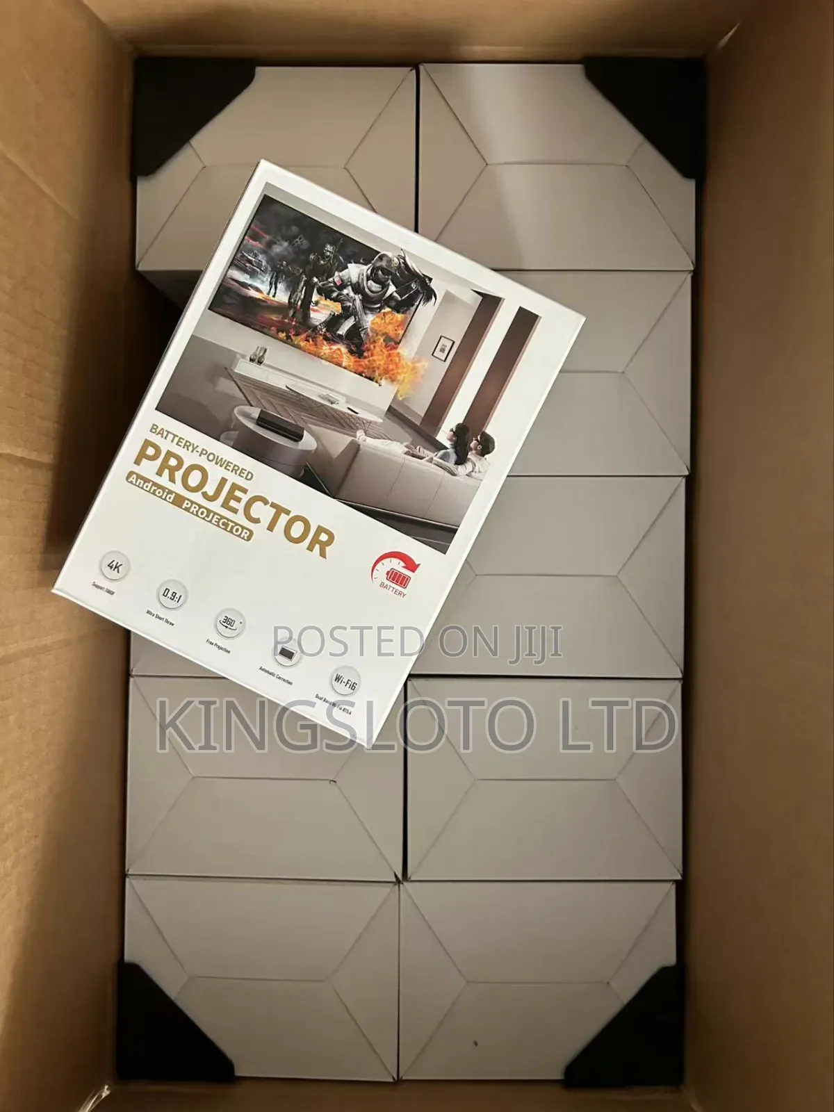 Rechargeable Projector Hy300 Pro Max