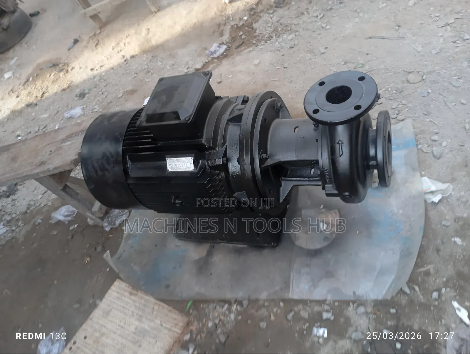 4 × 3 Inches Centrifugal Water Pump 50hp