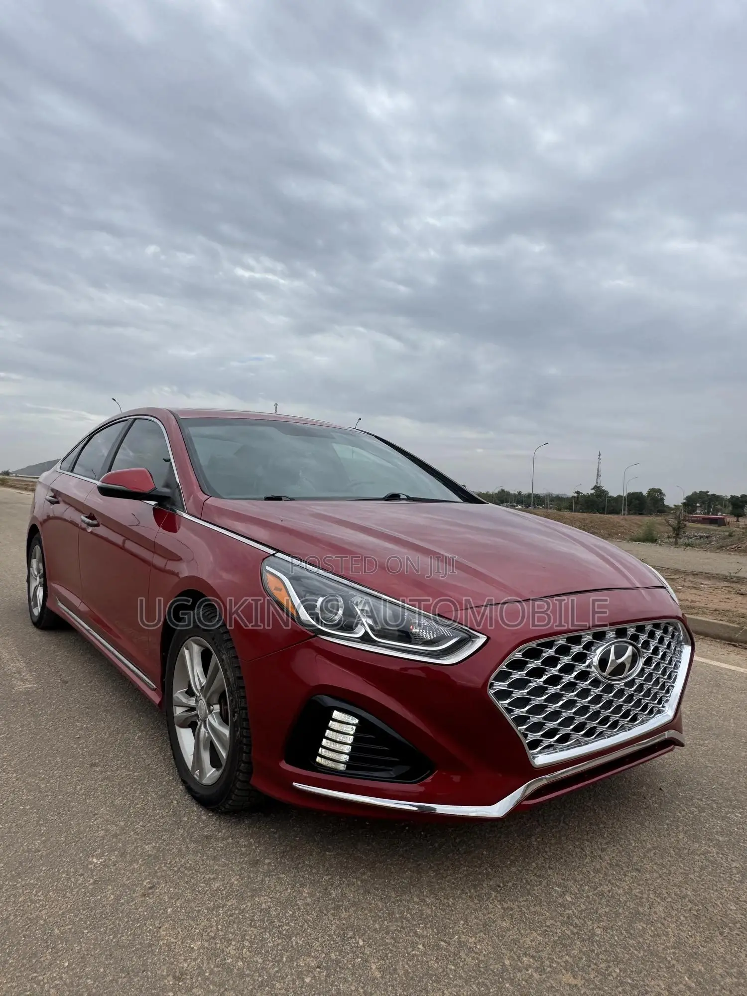Hyundai Sonata Limited 2018 Red