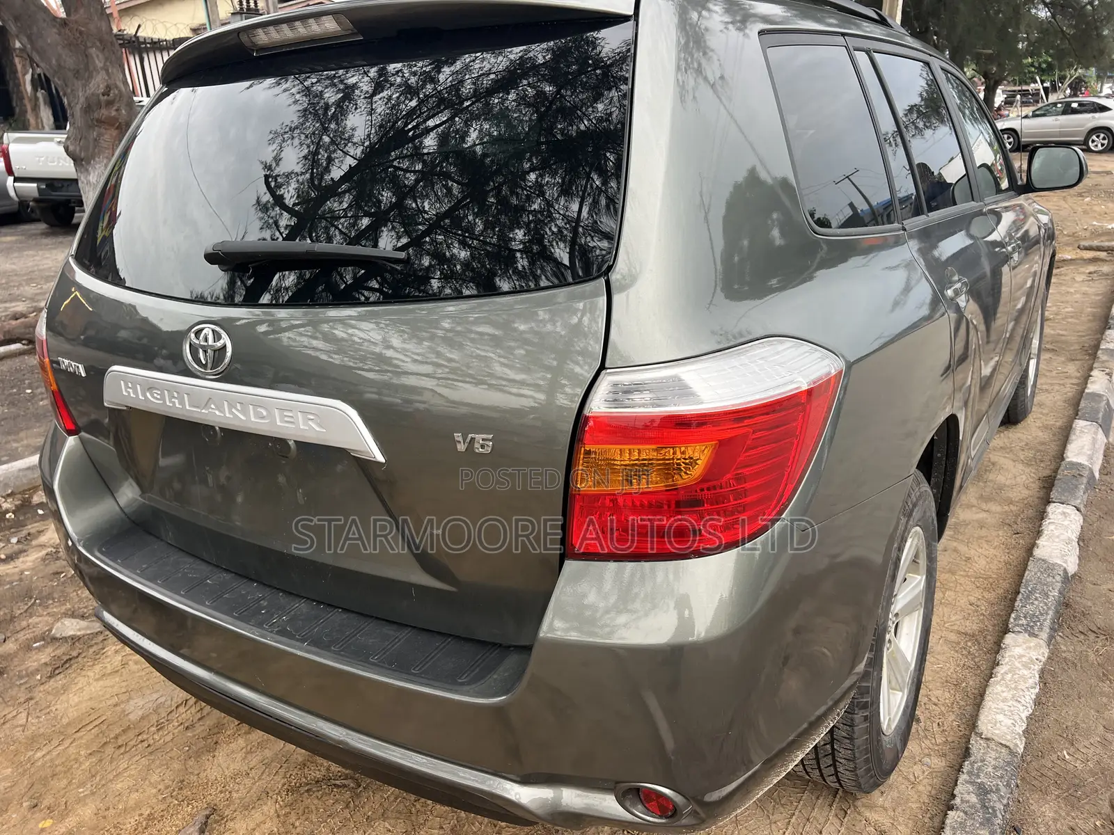 Toyota Highlander 4x4 2008 Green