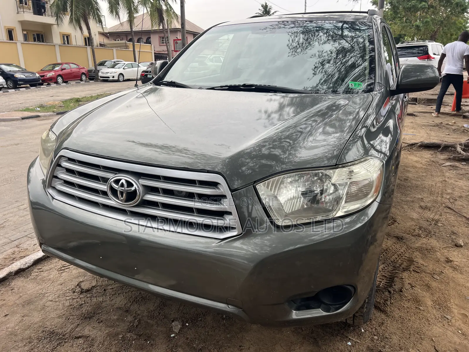 Toyota Highlander 4x4 2008 Green