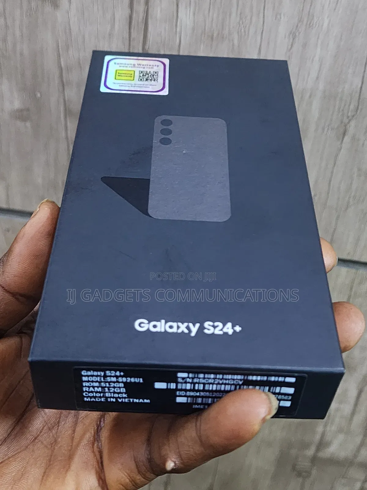 New Samsung Galaxy S24+ 512 GB Black