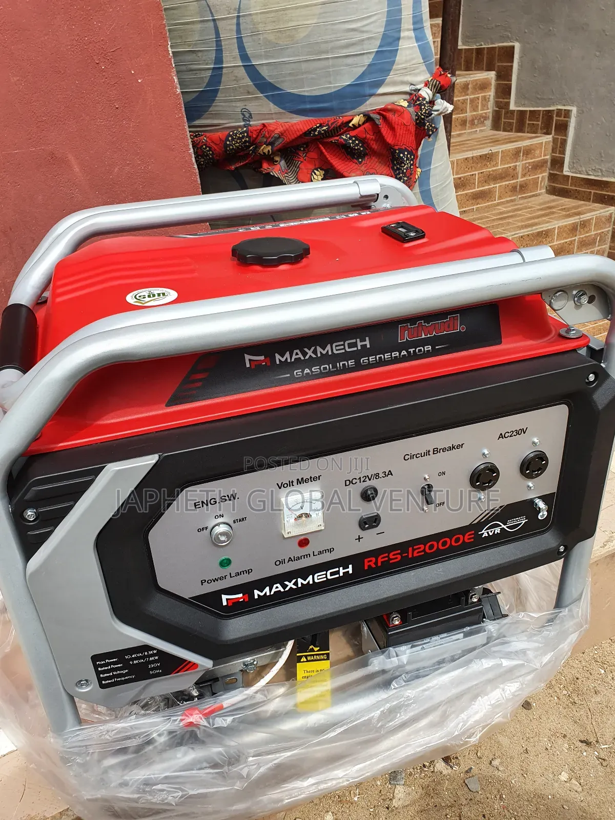 Maxmech 10kva Generator RFS-12000e – Powerful Reliable 