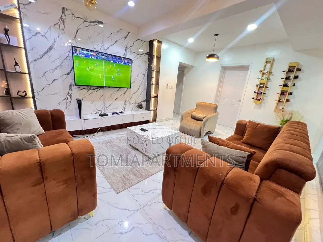 Spacious and Charming 3 Bedroom Shortlet Apartment With Ps5 in Yaba