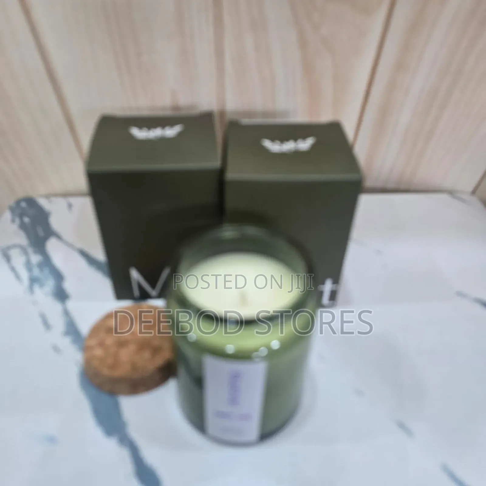 480g Scented Glass Jar Candle – Coffee Fragrance Long Burn