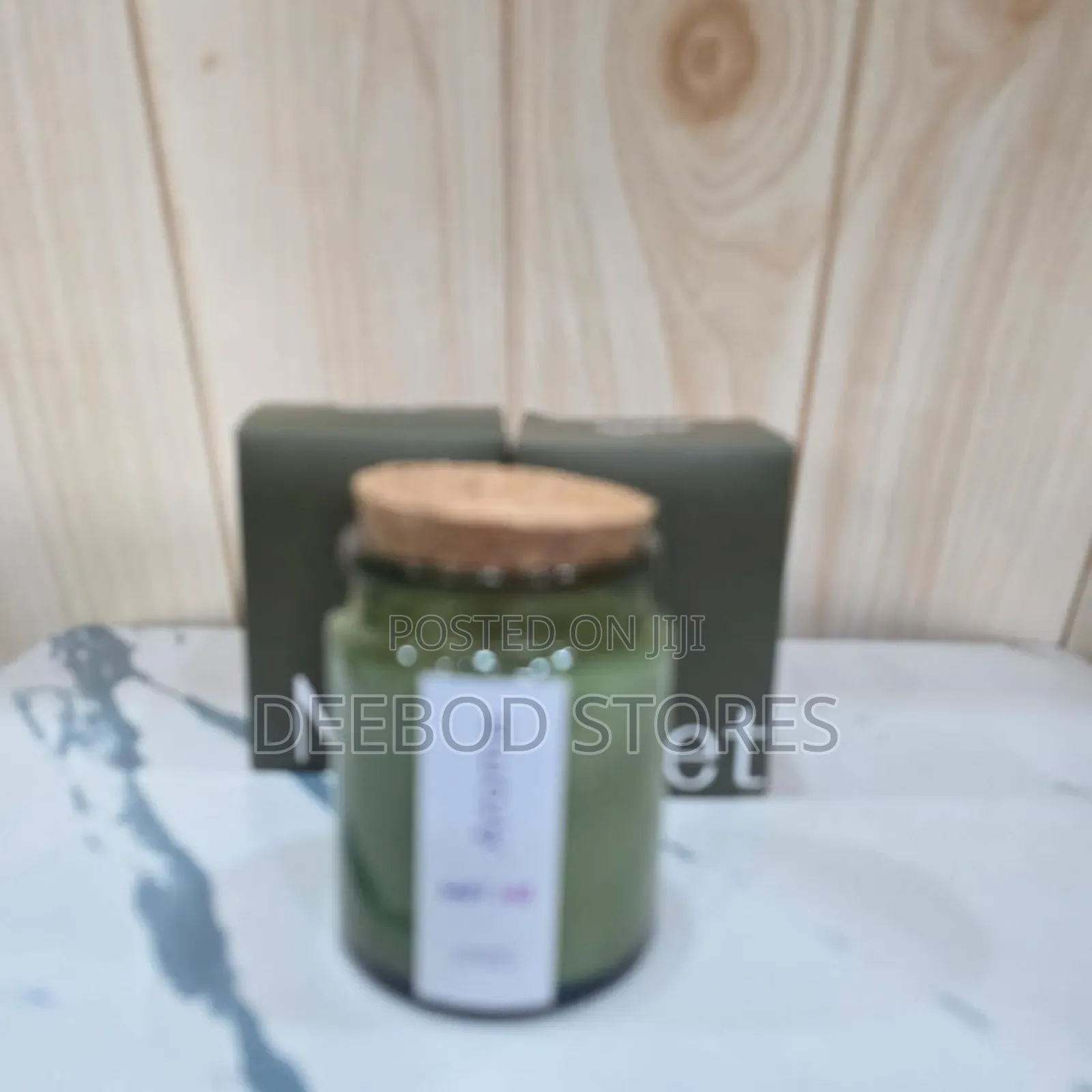 480g Scented Glass Jar Candle – Coffee Fragrance Long Burn