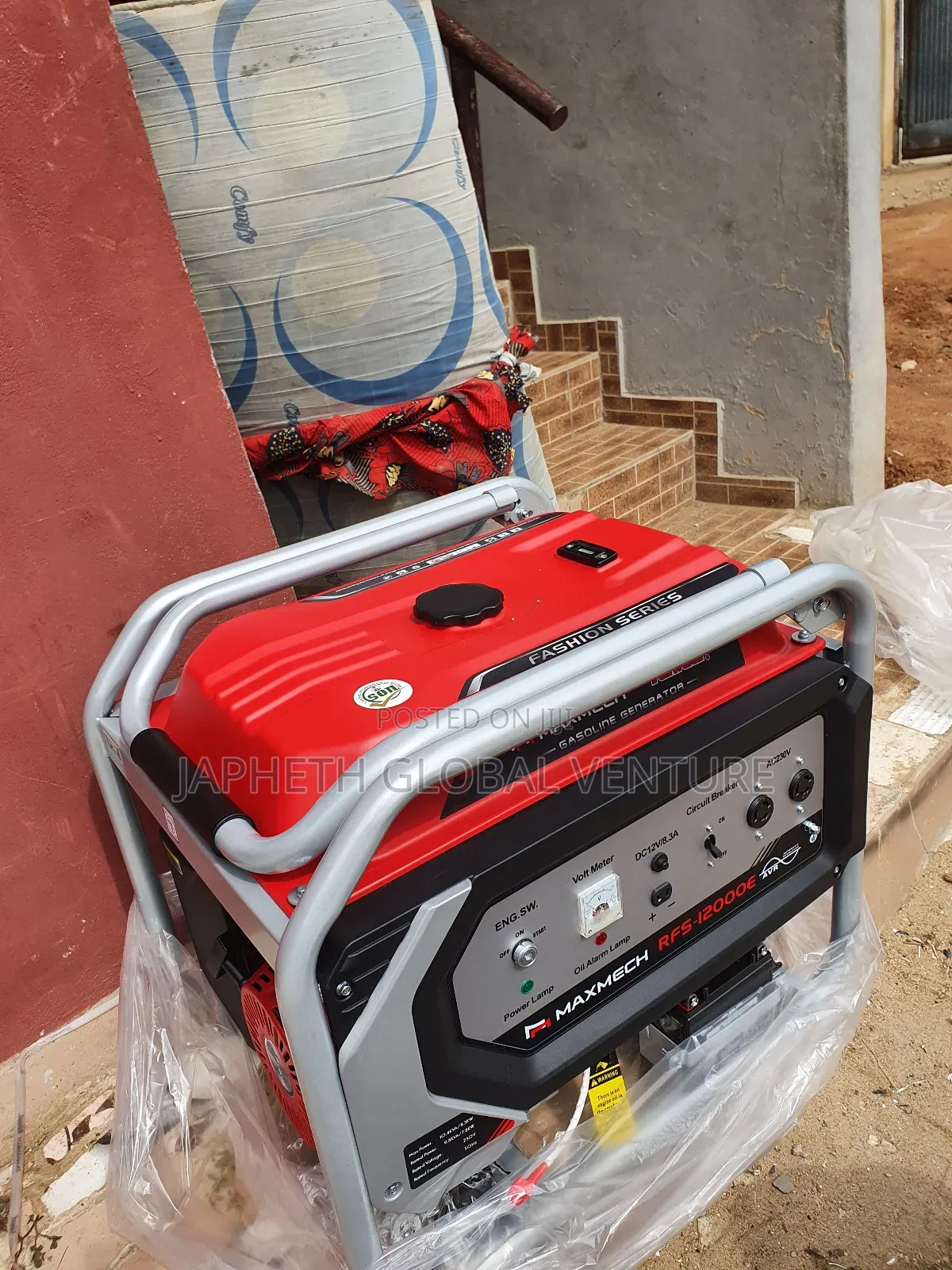 Maxmech RFS-12000e Generator – Affordable 10kva Power Machine