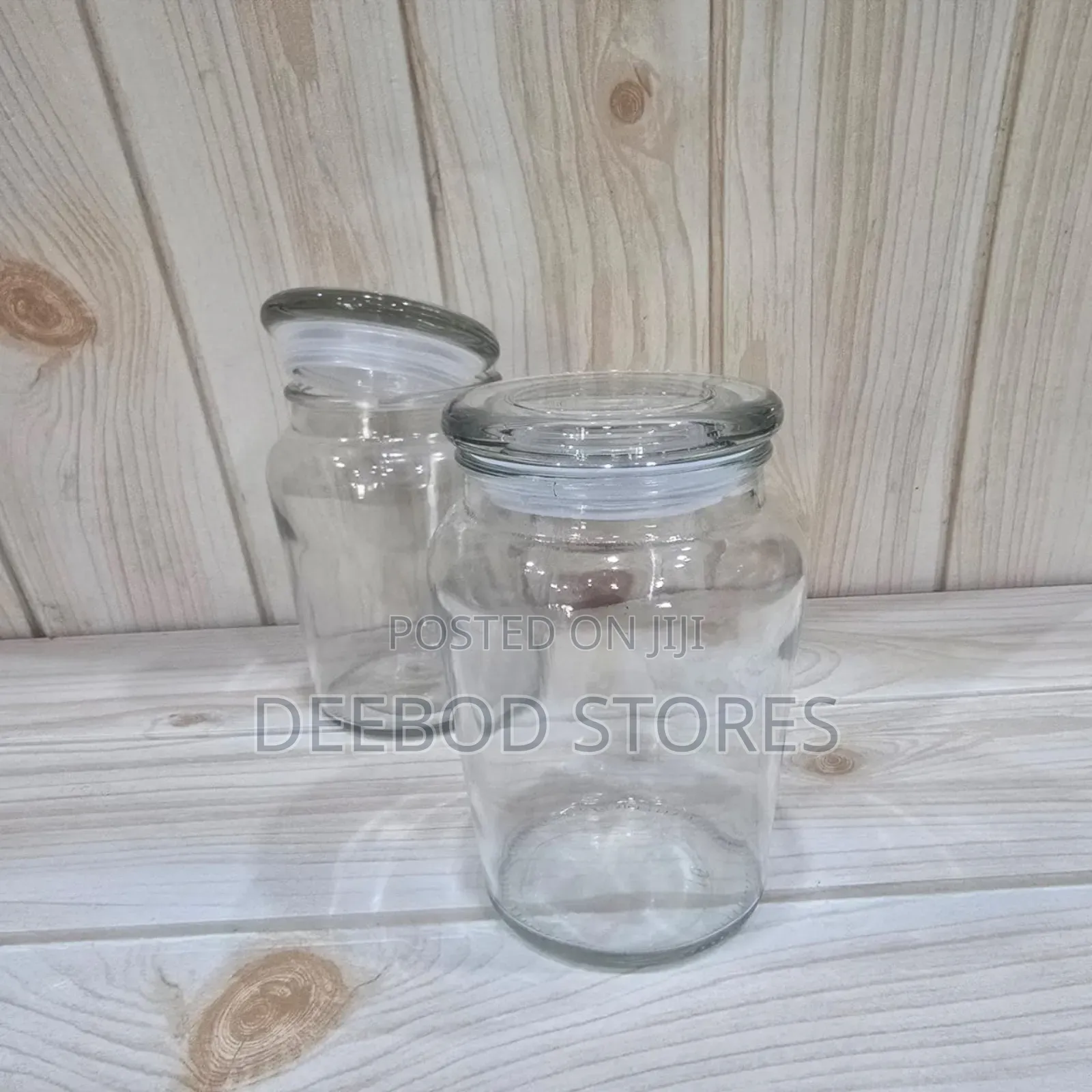 Vintage Douwe Egberts Glass Storage Jar – Airtight Coffee Jar